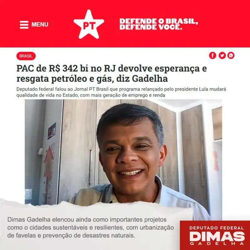 Notícia sobre Dimas Gadelha — 12